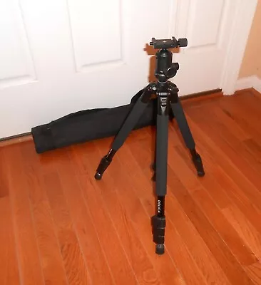 Dolica 60  Professional Aluminum Tripod W/Ball Head GX600B200 W/ Carrying Case • $28