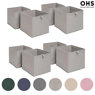 £11.99 • Buy OHS Storage Cube Boxes For Toys Books Clothes Foldable Fabric Drawer Organiser