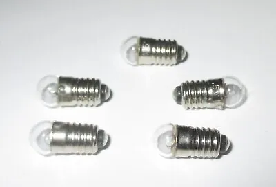 E5.5 Bulb 4.5 Volt - 5 Piece NEW • £5.94