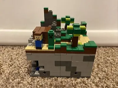 LEGO Set 21102 Minecraft Micro World “The Forest”100% Complete • $25