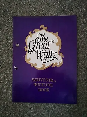 £8 • Buy The Great Waltz  Theatre Souvineer Book 1970