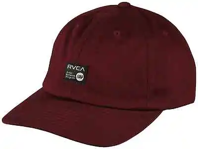 RVCA - ANP Mens Strapback Hat (NEW) Mid Fit VA RUCA Jockey Dad Cap FREE SHIPPING • $25.49