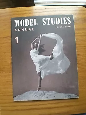 Model Studies Annual Volume 3 From 1950's • $12