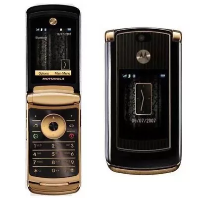 Unlocked Original Motorola Razr 2 V8 512MB 2GB 2.0MP Flip Java Cell Mobile Phone • $65