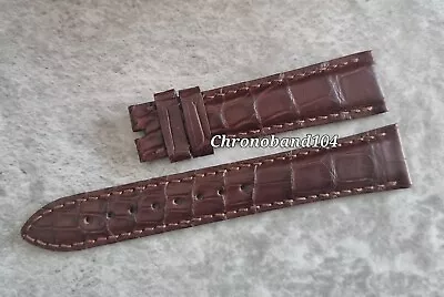 $299.58 • Buy Genuine OEM Vacheron Constantin 19/16mm Brown Matte Leather Watch Strap NEW!!