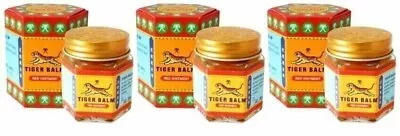 3 Pcs X 21 Ml Tiger Balm Red Ointment Muscle Ache Pain Relief Massage Herbal • $17.87