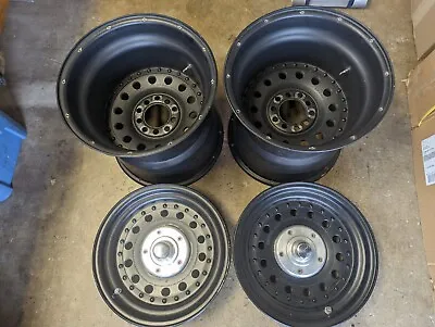 Vintage Centerline Pro Stock Aluminum Wheels 15x14  & 15x3.5  Wheels Drag Race • $1399