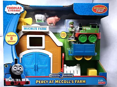 Thomas & Friends: Discover Junction Percy At McColl's Farm Fisher Price New • $75