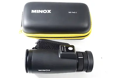 Minox MD 7x42 C Monocular Black W/ Original Case Bundle FREE 2-3 Day Ship!!! • $259.99
