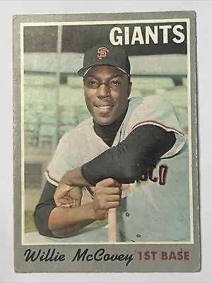 1970 Topps Willie McCovey #250 San Fransisco Giants HOF *FSCardz* • $0.99