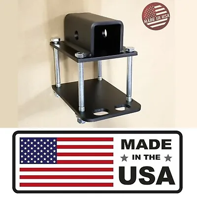 [SR] 1/4  Thick Hitch Receiver Adapter RV Bumper Bike Rack Cargo Travel Mount • $25.95