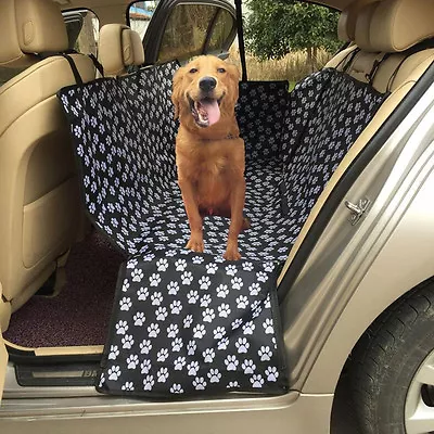 Car Seat Dog Cat Portable Rear Back Mat Protector Safety Cushion Footprint Pad • $50.88