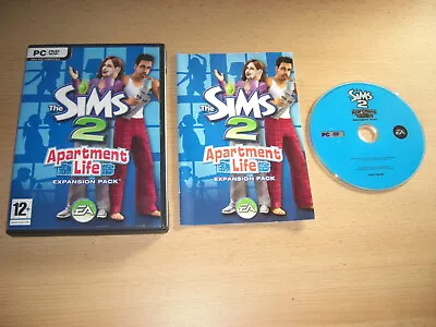 £14.99 • Buy The Sims 2 APARTMENT LIFE Pc DVD Rom SIMS2 Add-On Expansion Pack SIMMS FAST POST