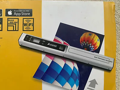 New Version Wifi Portable Handheld Colour Scanner 900 DPI With OCR Software • £35