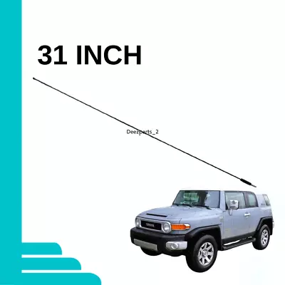 31  Antenna Black Metal For Toyota FJ Cruiser 2007-2014 • $30.25