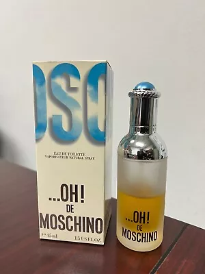 OH! DE MOSCHINO By MOSCHINO 1.5 FL Oz / 45 ML EDT Spray Low Fill ... As Pictures • $69.99