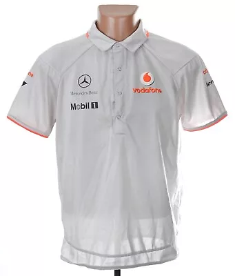 Formula 1 Vodafone Mclaren Mercedes Shirt Jersey Hamilton Era Size S Adult • $44.99