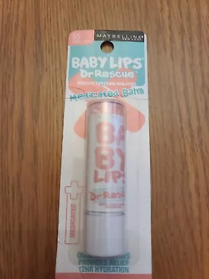 Maybelline New York Baby Lips Dr. Rescue #55 Coral Crave Medicated Lip Balm New • $7.99