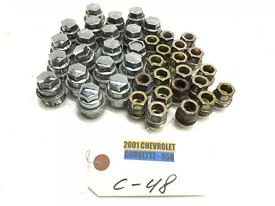 1997-2004 Corvette C5 2 Sets Of Wheel Lug Nuts X20 Oem • $47.99