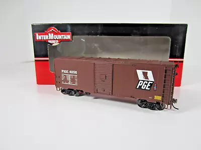 Intermountain Railway Co 46808-12 PGE AAR 40'' Box Car PGE 4056 • $34.95