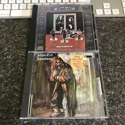 Ian Anderson Jethro Tull RARE OOP CD LOT Benefit Aqualung Prog Rock Classic Rock • $9.95