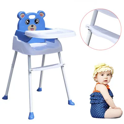 4-in-1 Baby Highchair Infant Feeding Seat Toddler Table Chair Portable High Seat • £25