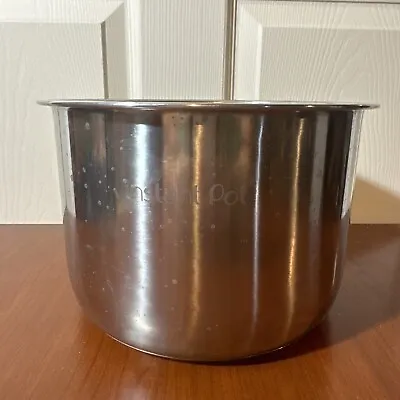 Instant Pot 6 Qt Stainless Steel Bowl Inner Pot OEM Replacement • $19.99