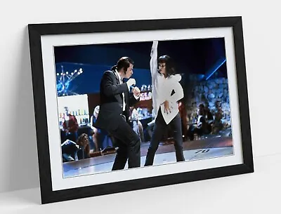 Pulp Fiction Dance -framed Street Art Poster Picture Print • £37.99
