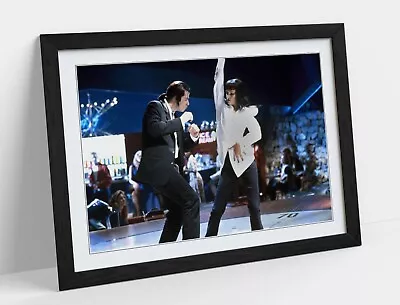 Pulp Fiction Dance -framed Street Art Poster Picture Print • £11.99