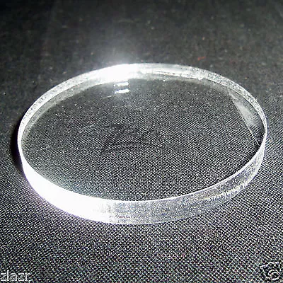 (1) 2 X1/4  THICK LARGE Clear Acrylic Circle Disc Round Plexiglass Plastic Base • $1.79