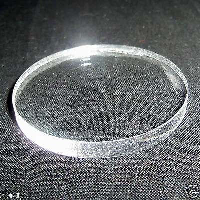 (10) 2.5 X1/4  THICK LARGE Acrylic Circle Disc Round Plexiglass Plastic Clear • $17.75