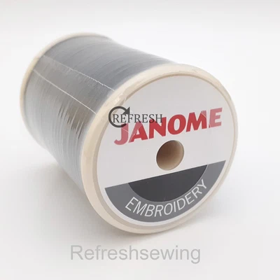 £10.99 • Buy Genuine Janome Embroidery Machine Bobbin Thread Fill Black 800 Metre Spool