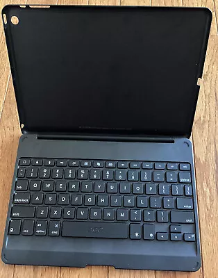 $35 • Buy ZAGG Folio Case Hinged With Backlit Bluetooth Keyboard For IPad Air