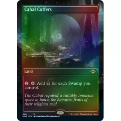 FOIL CABAL COFFERS (BORDERLESS) Modern Horizons 2 Magic MTG MINT CARD • $42.99