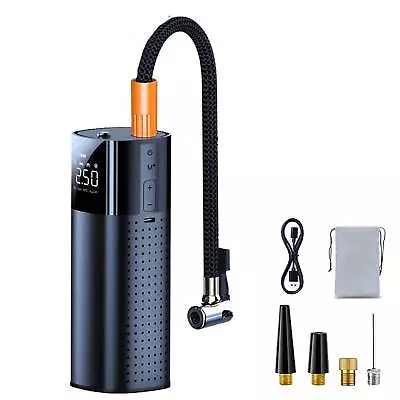 Portable Tyre Inflator - Rechargeable Car Bike Tire Air Pump Compressor • $89.99