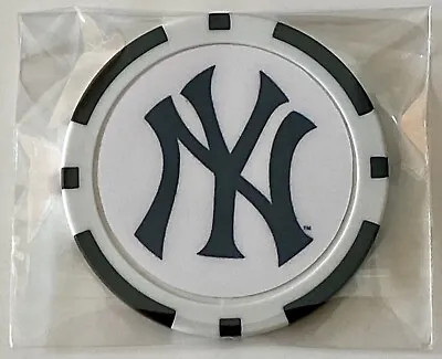 NY Yankees - MLB - Magnetic Clay Poker Chip - Golf Ball Marker  • $5.95