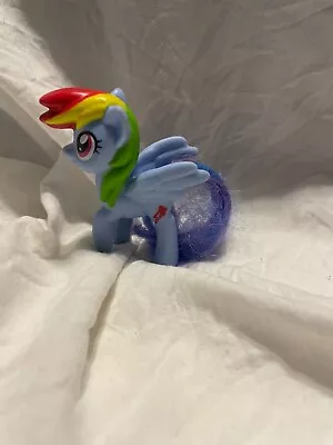 Hasbro My Little Pony Brushable Figure Rainbow Dash MLP - Mcdonald's Toy • $5