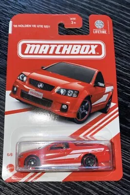 Matchbox '08 Holden VE Ute SSV 2024 6/6 US Target Red Edition - (1) • $69.99