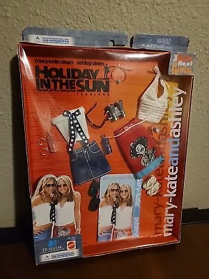 NEW Mary Kate And Ashley Doll Outfits Holiday In The Sun Clothes Pack 2002 Rare • $48