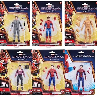 Marvel Legends 6  Spider-Man No Way Home Set Of 6 Action Figures • £159.99