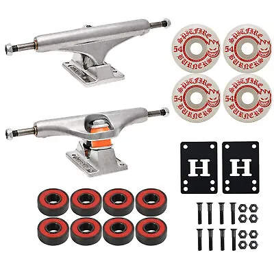 Independent Skateboard Trucks Spitfire Wheels Abec 5 Bearings Upgrade Package • $71.95