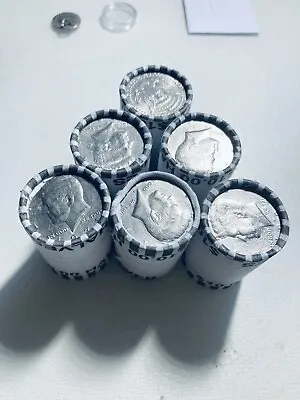 $17.95 • Buy One Roll  Of Unsearched Kennedy Half Dollar Coins $10 Face(20 Coin)