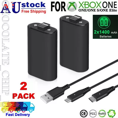 2pcs Rechargeable Controller Battery Pack For Xbox Series X|S Xbox One/S/X/Elite • $18.99