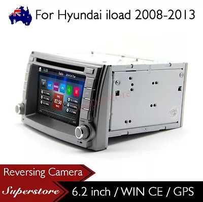 6.2  Car DVD Nav GPS Head Unit Stereo Radio For Hyundai Iload 2008-2014 • $499.95