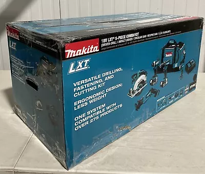 Makita XT510SM 18V Cordless Combo Kit Open Box • $469.95