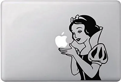 MacBook 13  Disney Snow White B&W Apple Sticker (pre-2016 MB Pro/Air Only) • £5.49