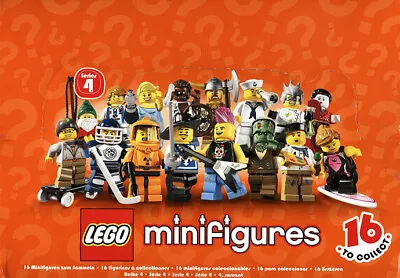 YOU CHOOSE!! LEGO 8804 Minifigure CMF Series 4 • $15.16