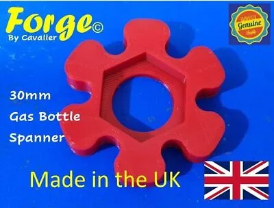 30mm Gas Bottle Spanner Adaptor Propane Butane LPG Bottle Regulator Calor Flogas • £2.99