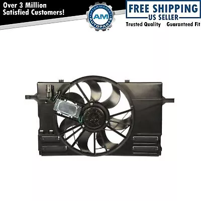 Radiator Cooling Fan Blade Motor Shroud Assembly For Volvo C30 C70 S40 V50 S70 • $137.65