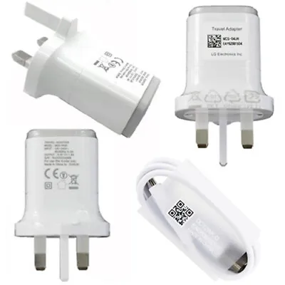 LG Charger  With Type C Cable LG Nexus 5X G6 G5 : MCS-04UR 1.8A • £9.99
